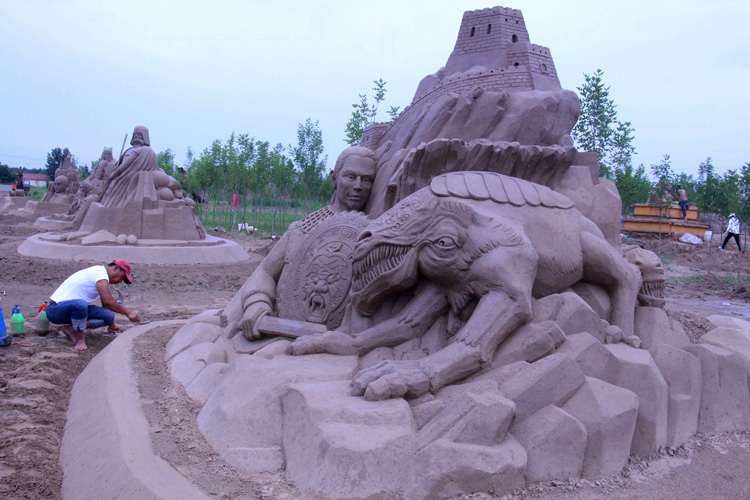 濱州雕塑，打造黃河三角洲最大的沙雕主題公園（組圖）