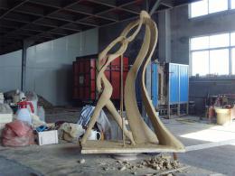 hj1710 不銹鋼雕塑—舞 小稿_青島國際服裝城不銹鋼雕塑、石雕、玻璃鋼雕塑_濱州宏景雕塑有限公司