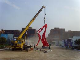 hj1745 不銹鋼雕塑-舞_青島國際服裝城不銹鋼雕塑、石雕、玻璃鋼雕塑_濱州宏景雕塑有限公司